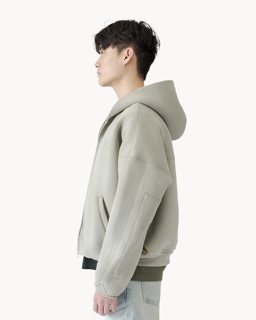 SAND Zip Hoodie - Dune – Sand Castle Atelier