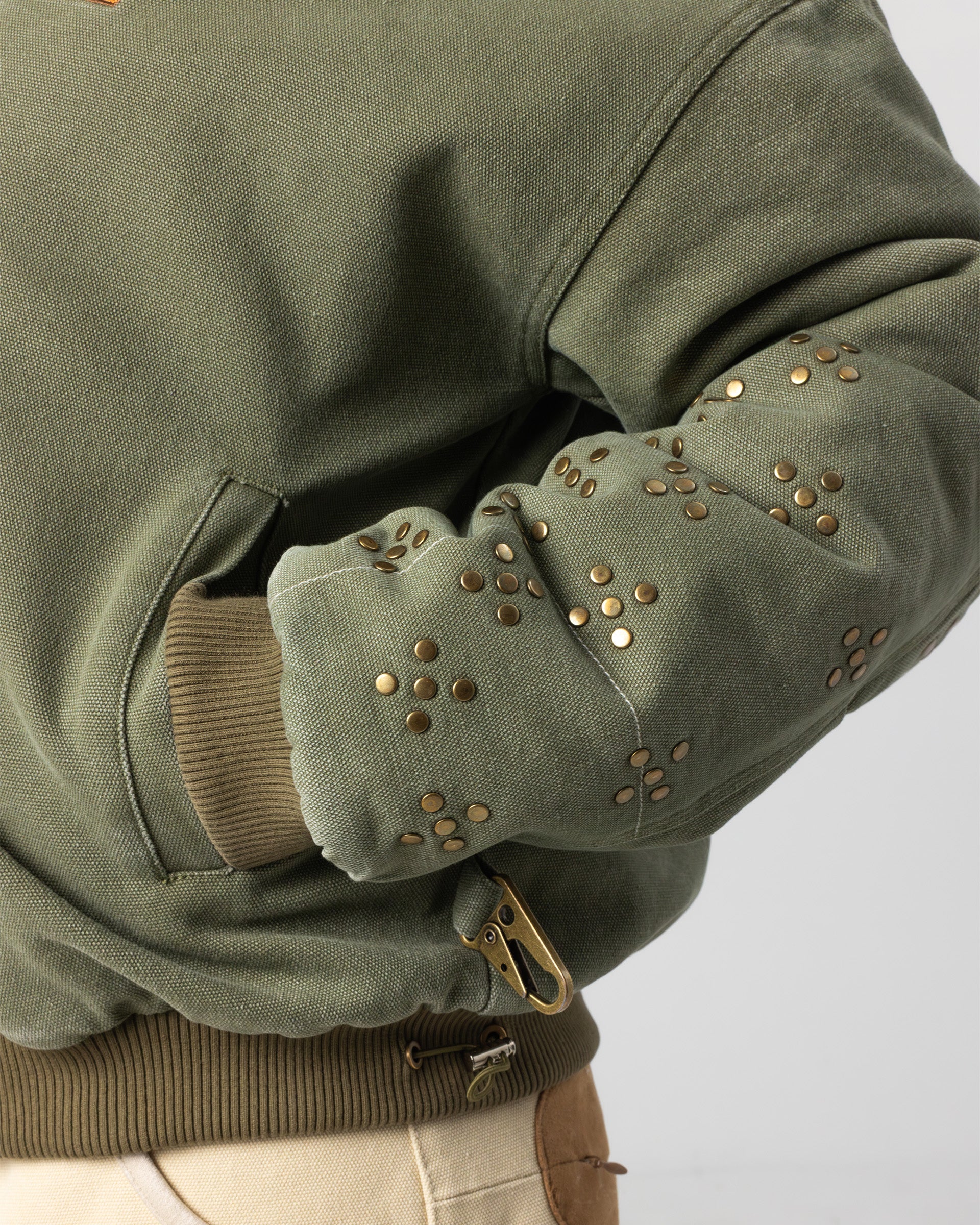 Canvas Bomber Jacket