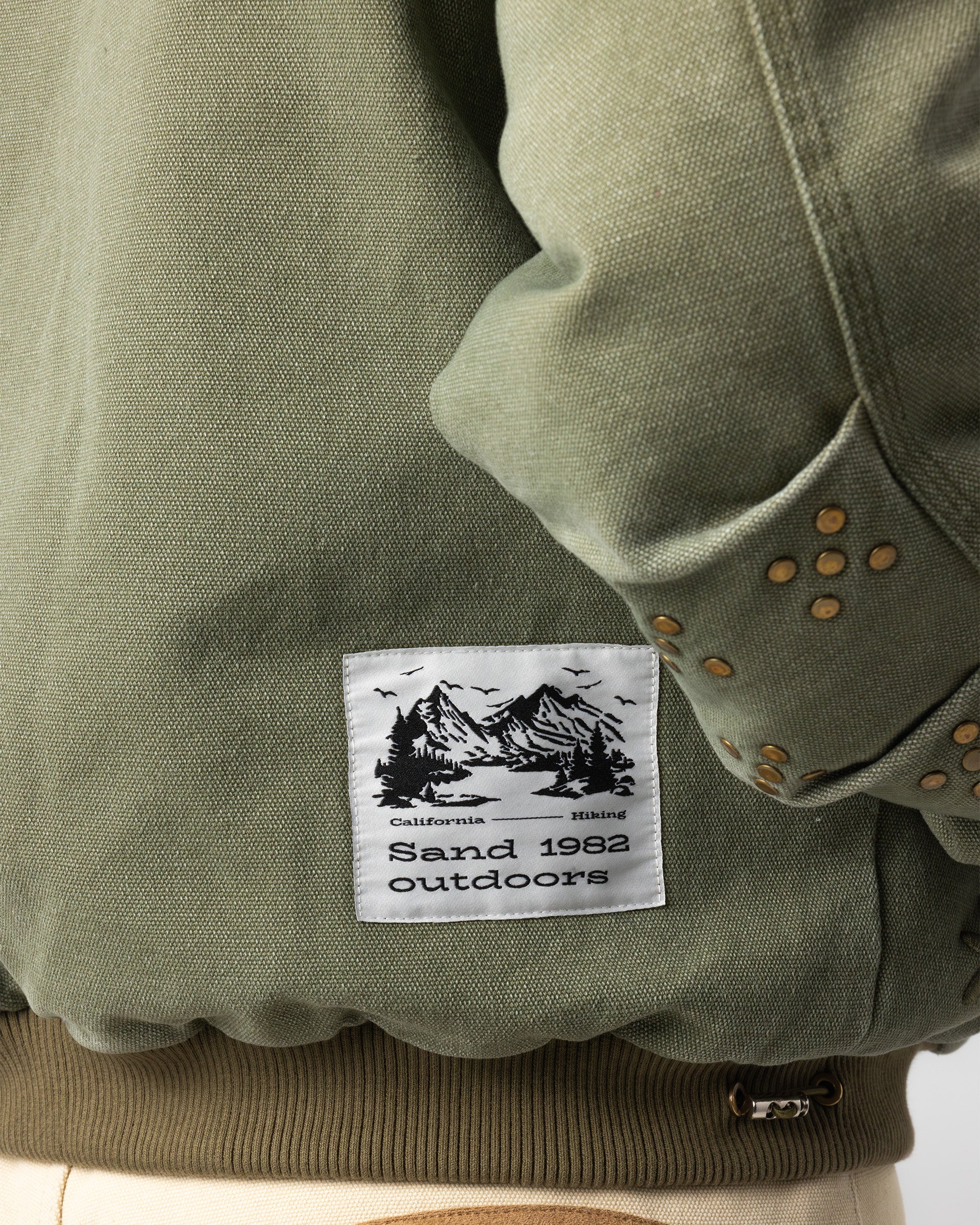 Canvas Bomber Jacket