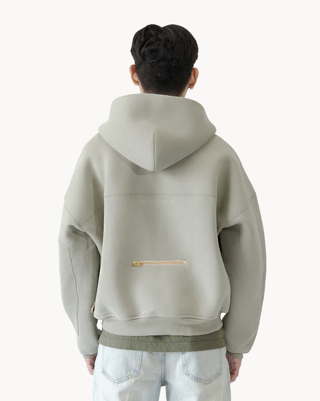 SAND Zip Hoodie - Dune – Sand Castle Atelier