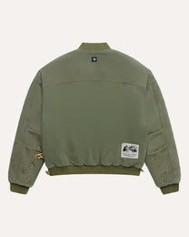 Canvas Bomber Jacket