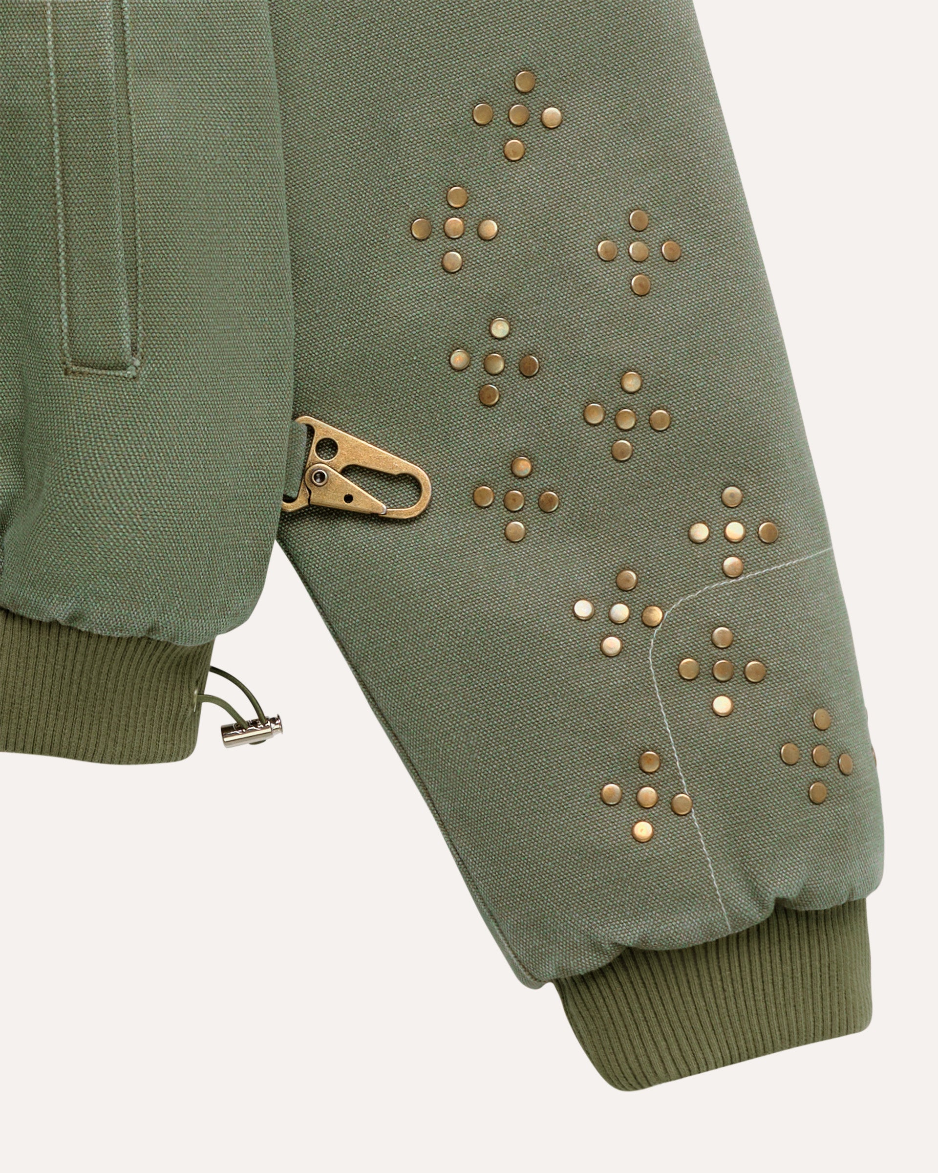 Canvas Bomber Jacket