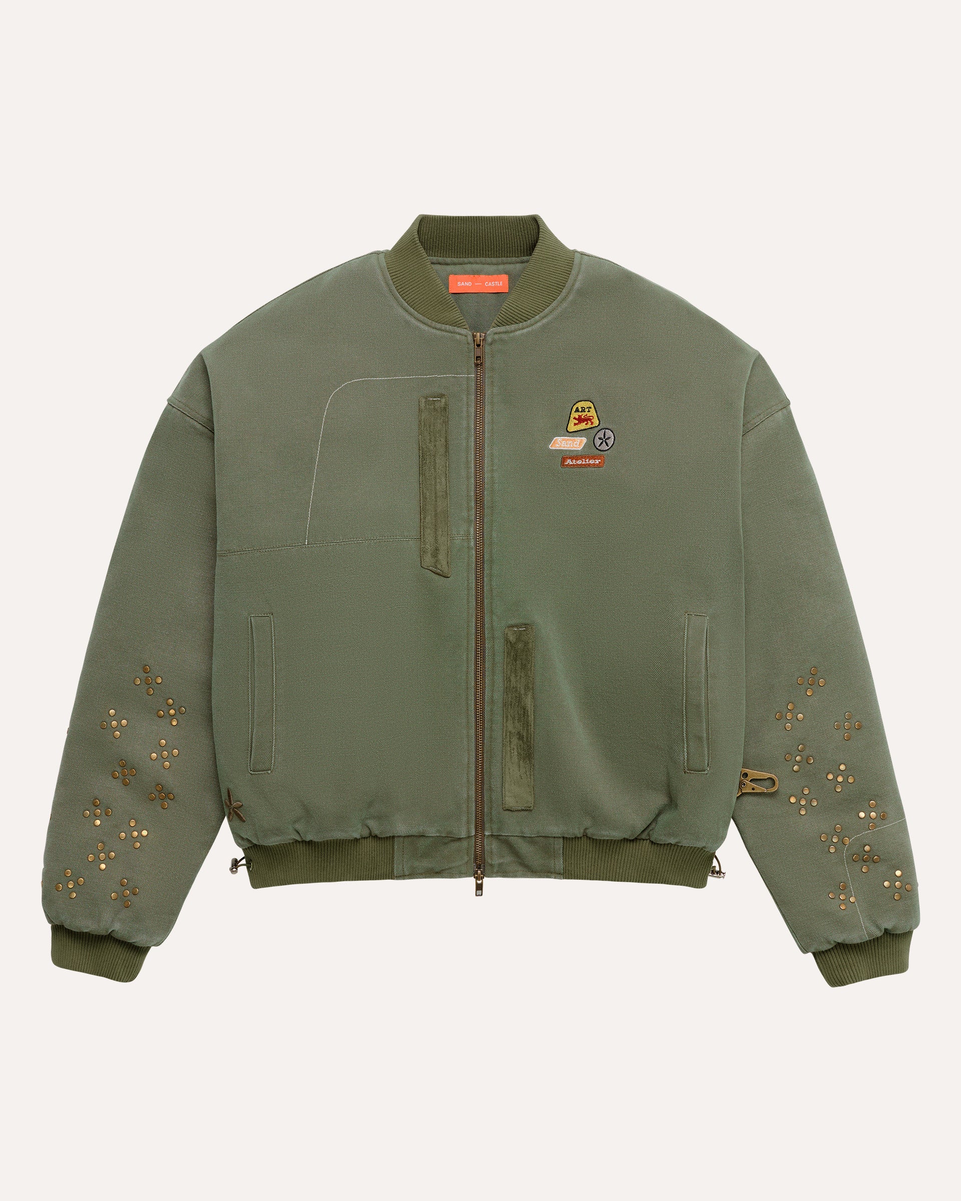 Canvas Bomber Jacket