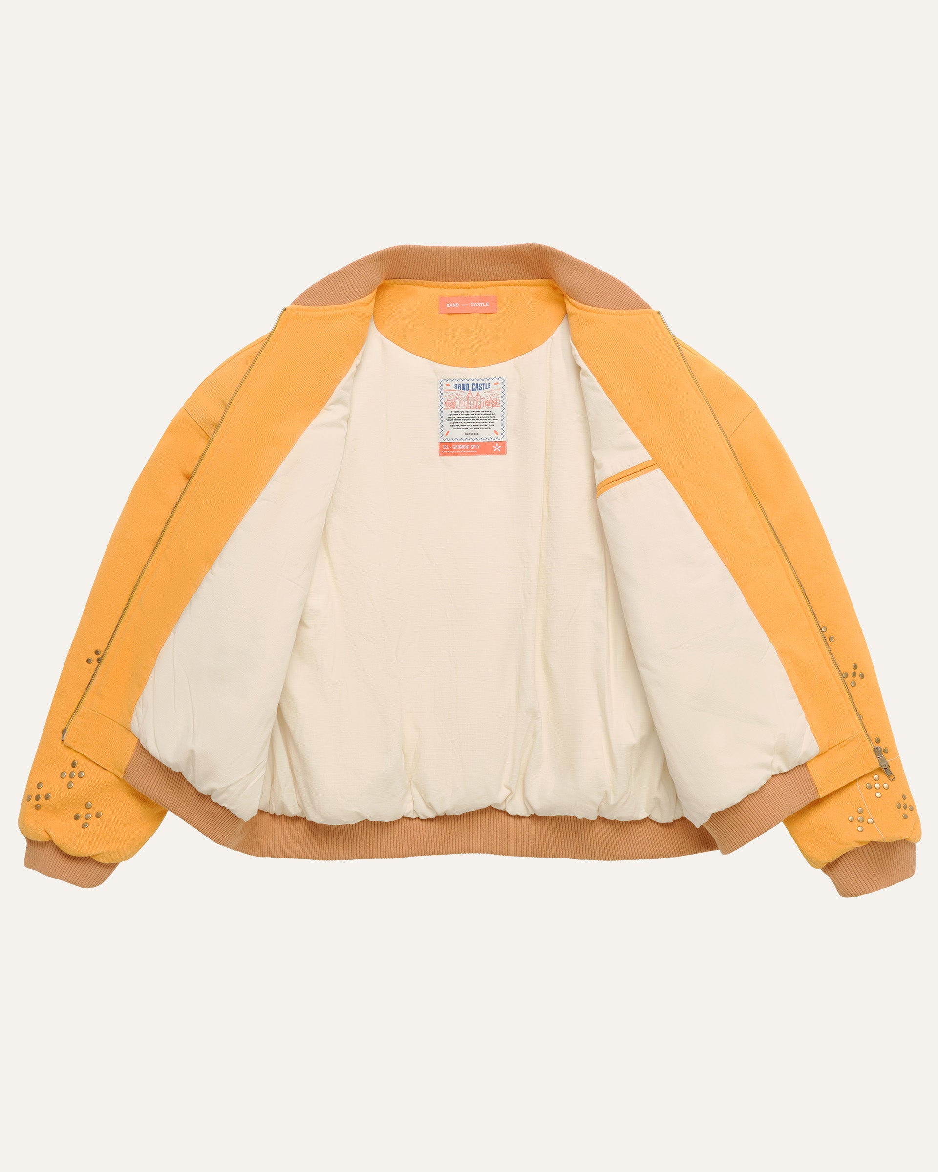 Canvas Bomber Jacket