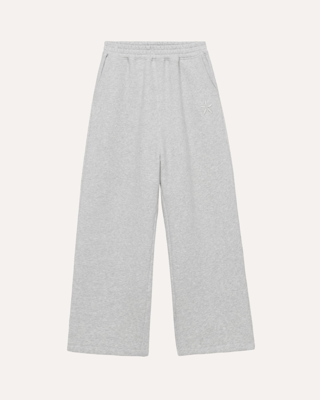 Heritage Sweatpants in Coconut heather grey — Sand Castle Atelier