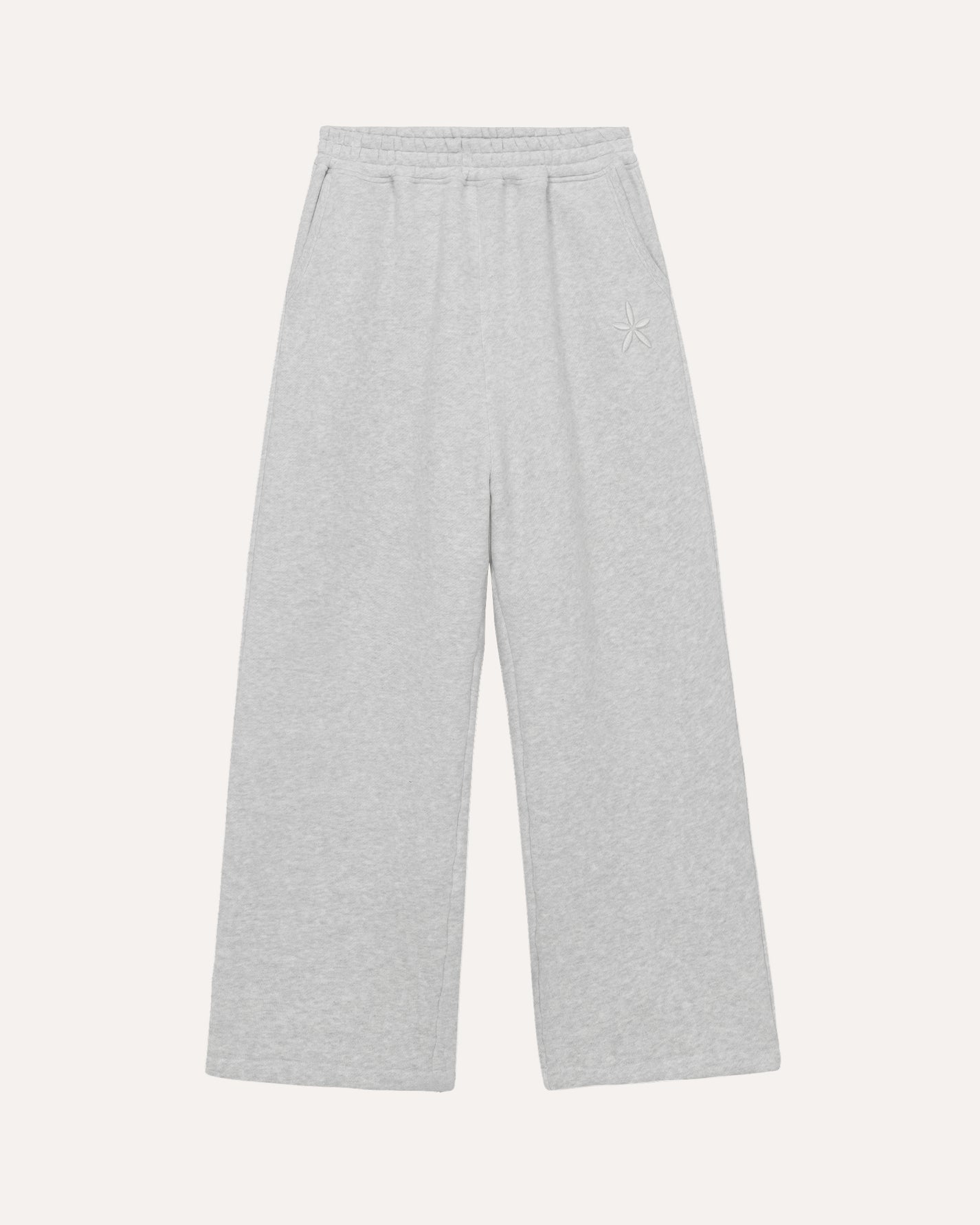 Heritage Sweatpants in Coconut heather grey — Sand Castle Atelier