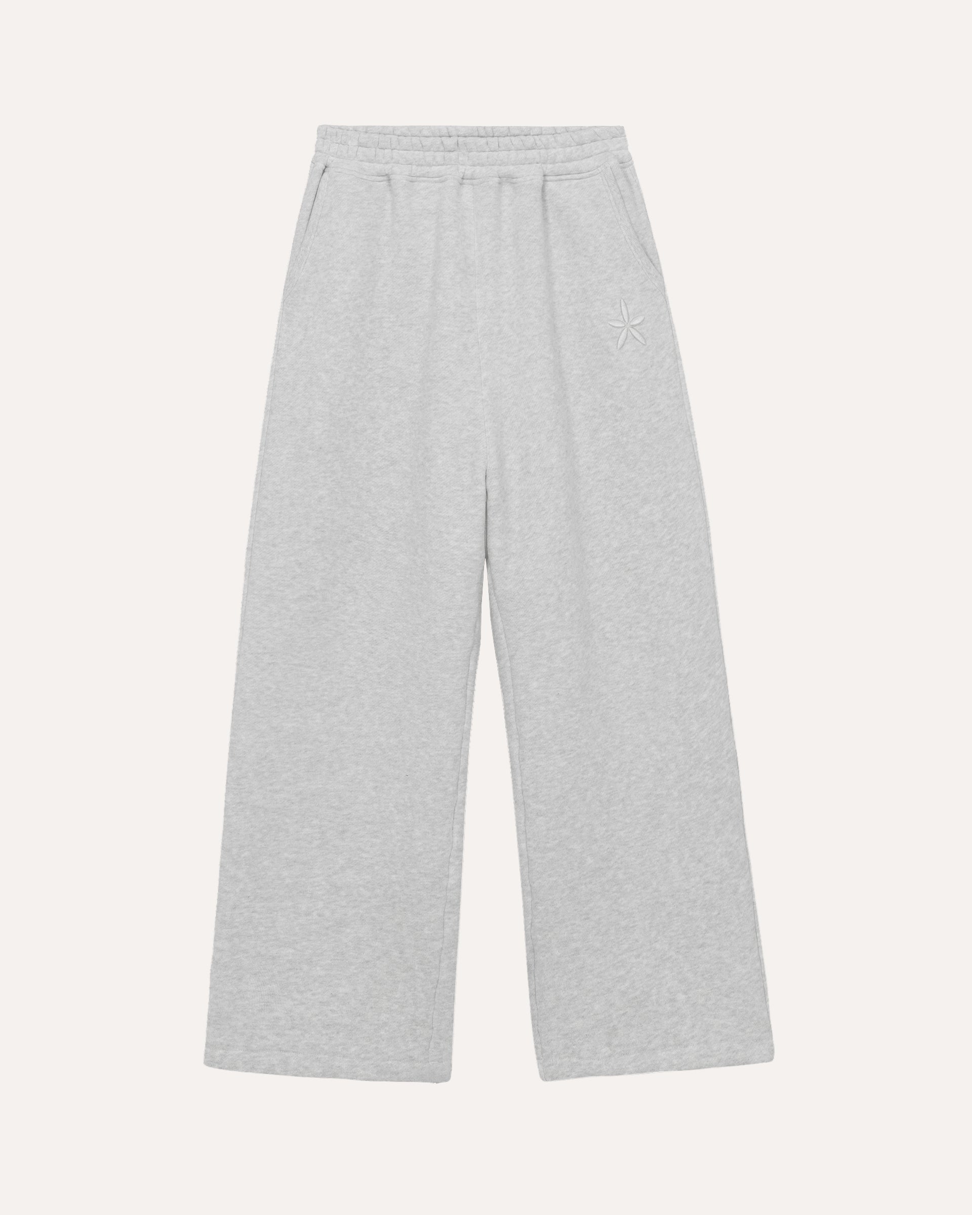Heritage Sweatpants in Coconut heather grey — Sand Castle Atelier