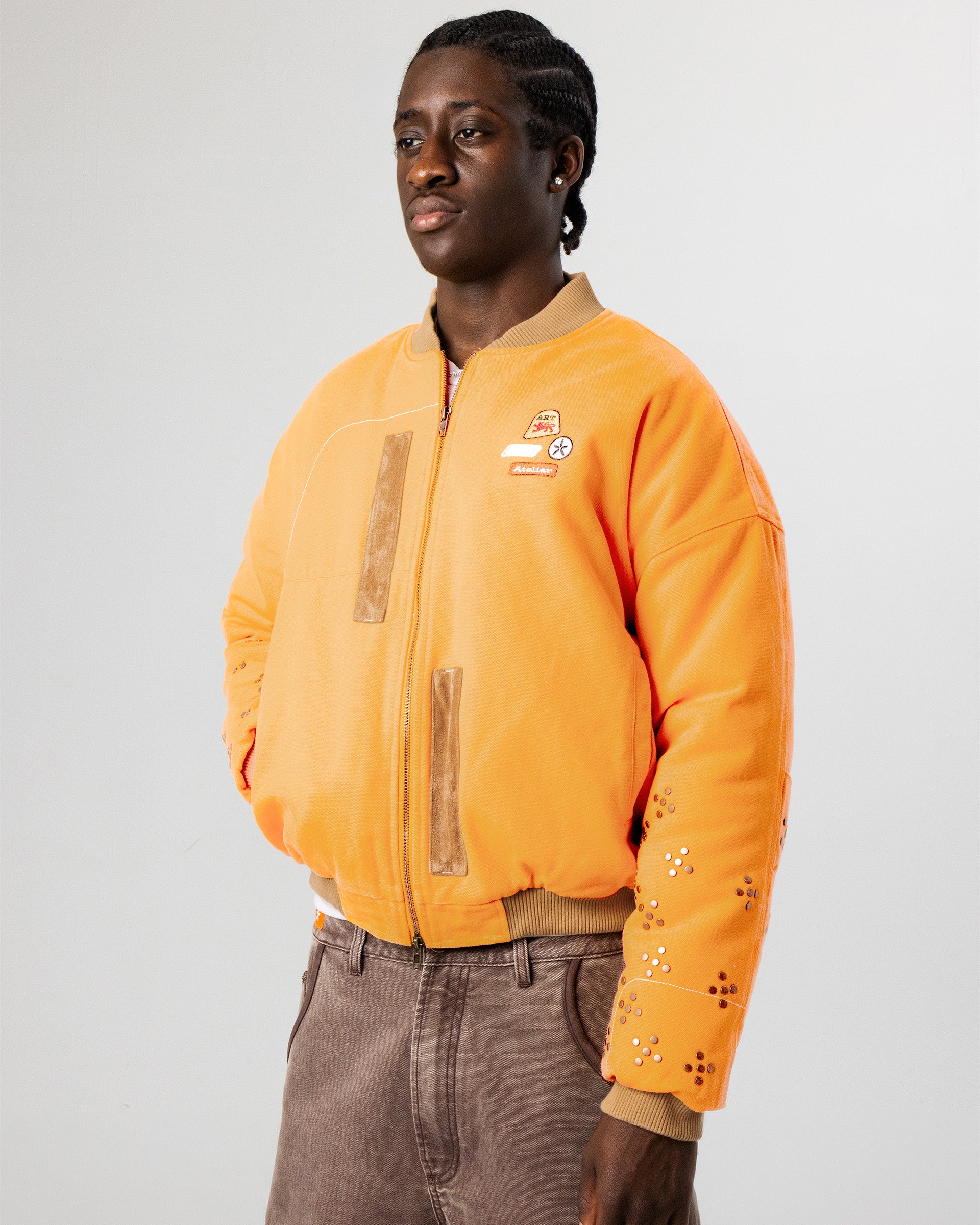 Canvas Bomber Jacket