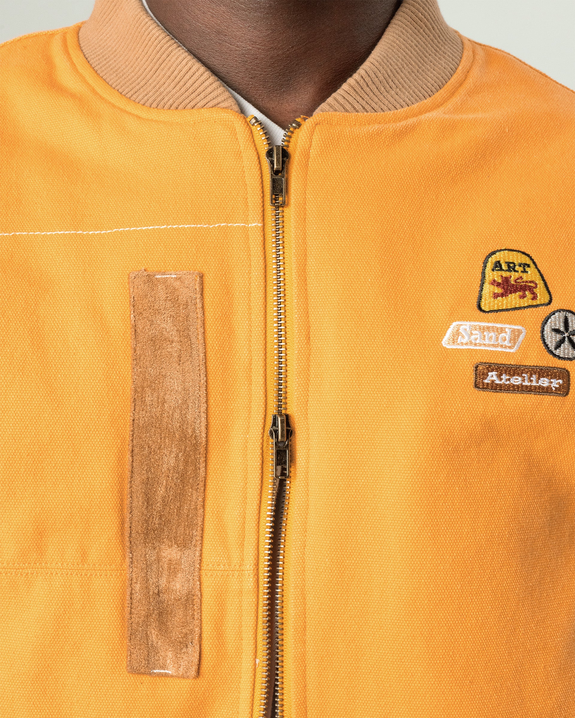 Canvas Bomber Jacket