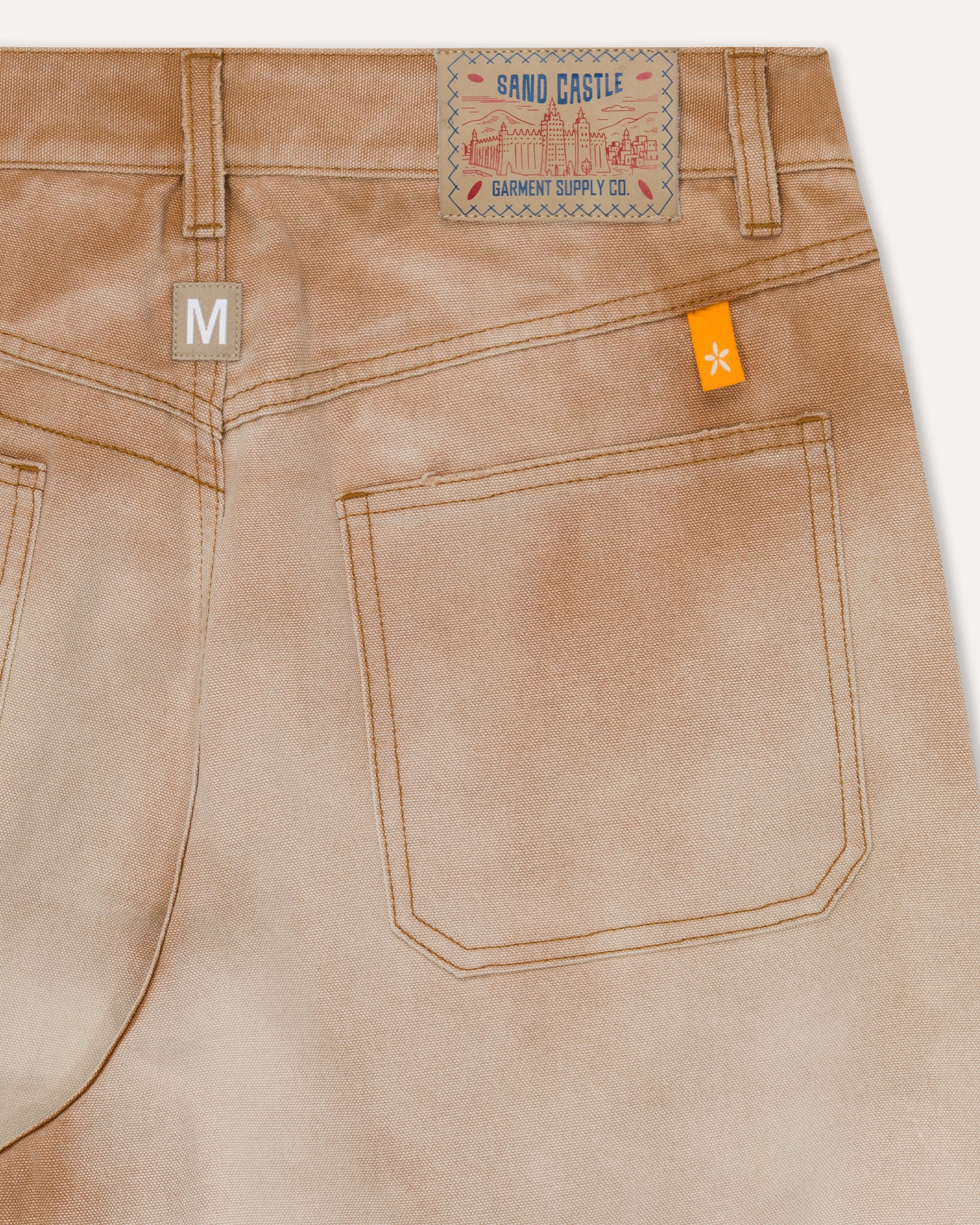 Suede Double Knee