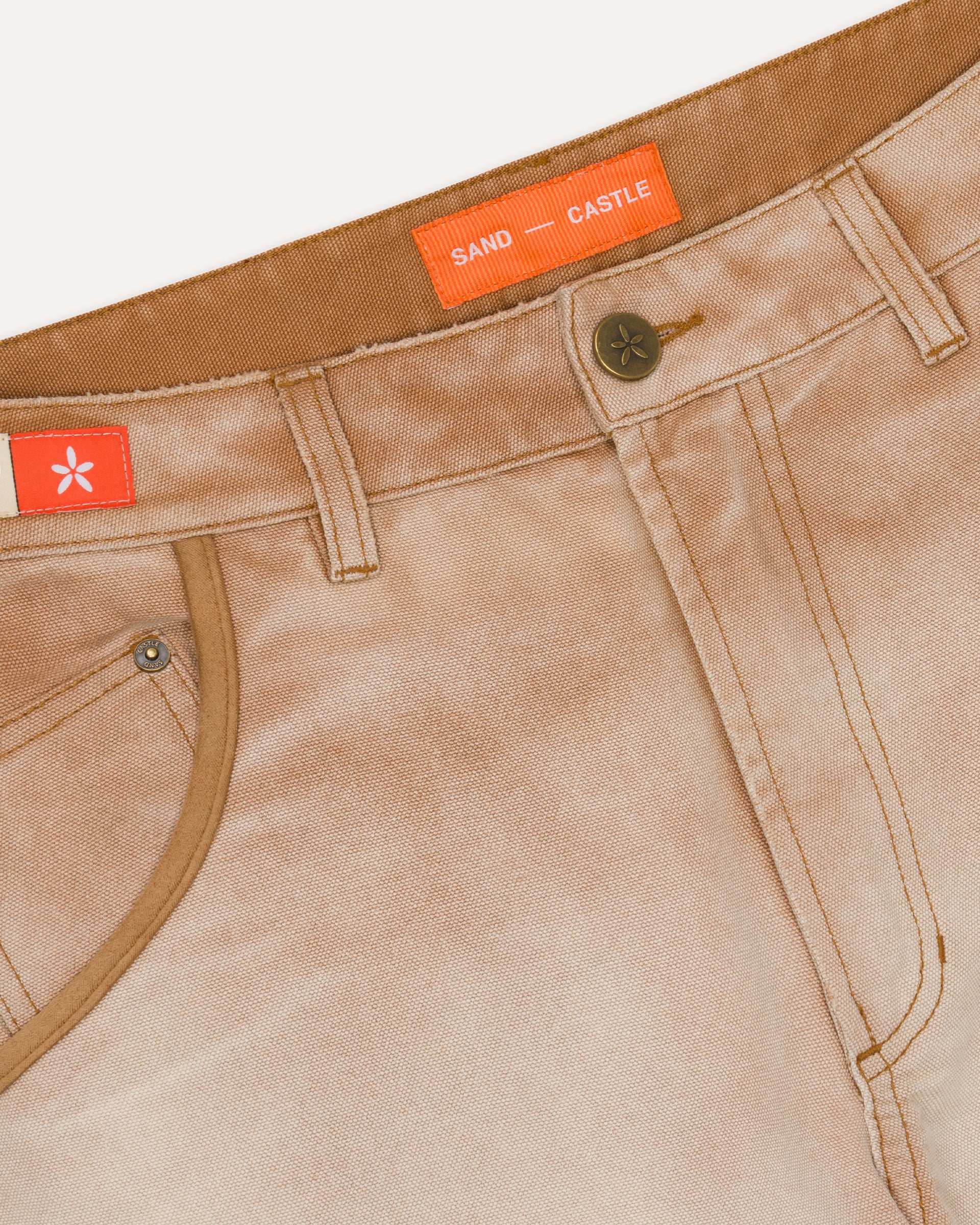 Suede Double Knee
