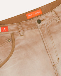Suede Double Knee
