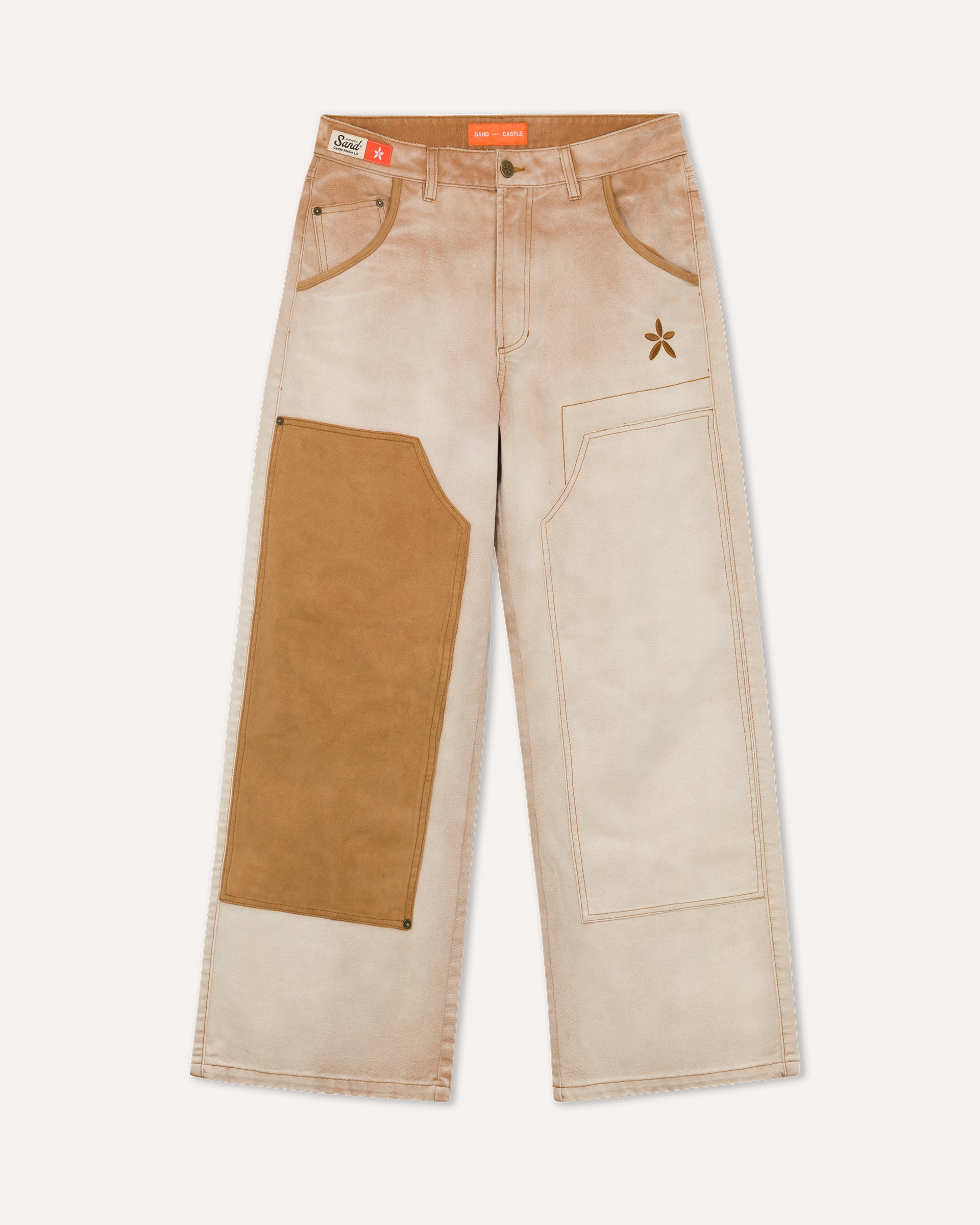 Suede Double Knee