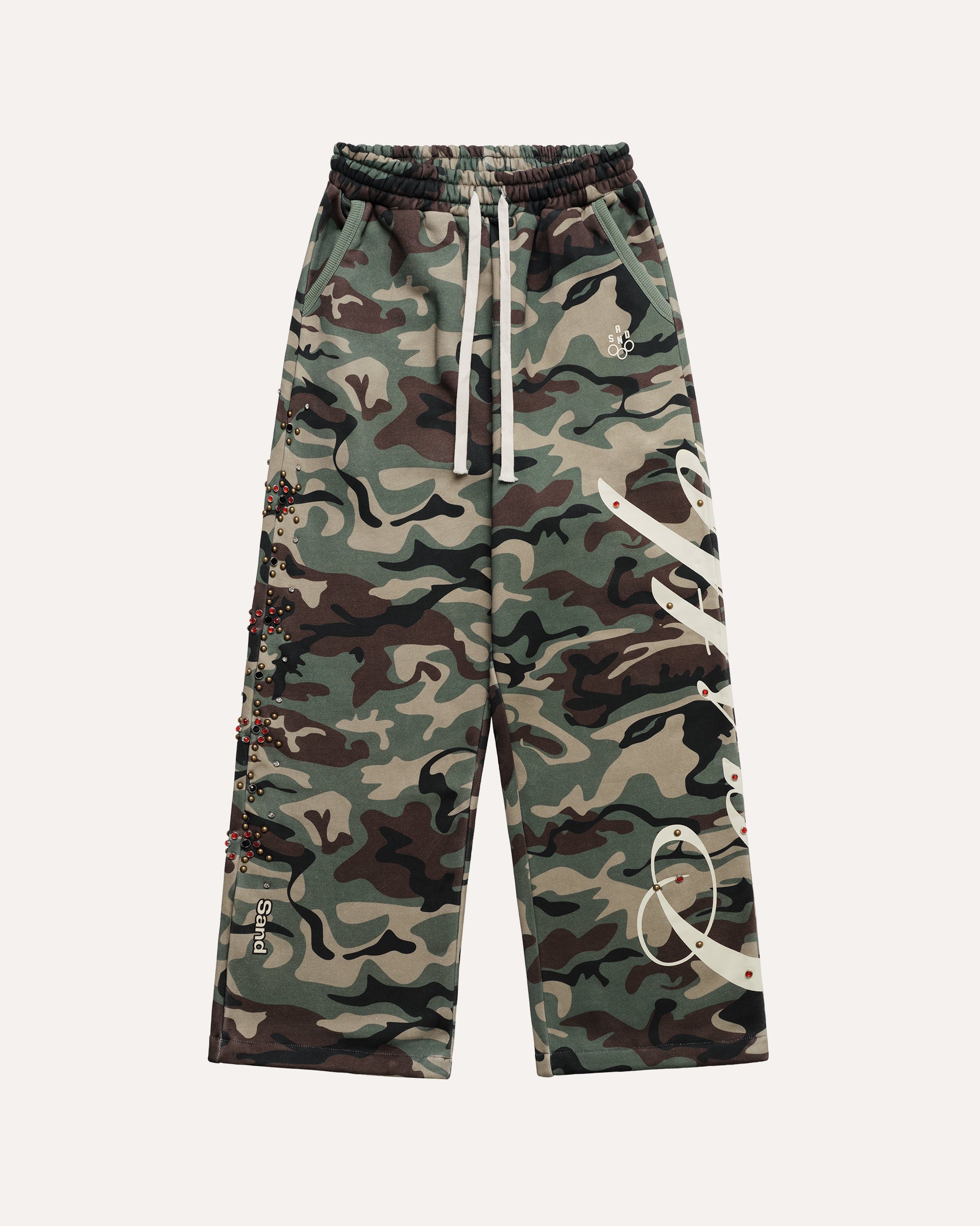 Studded Camo Sweats