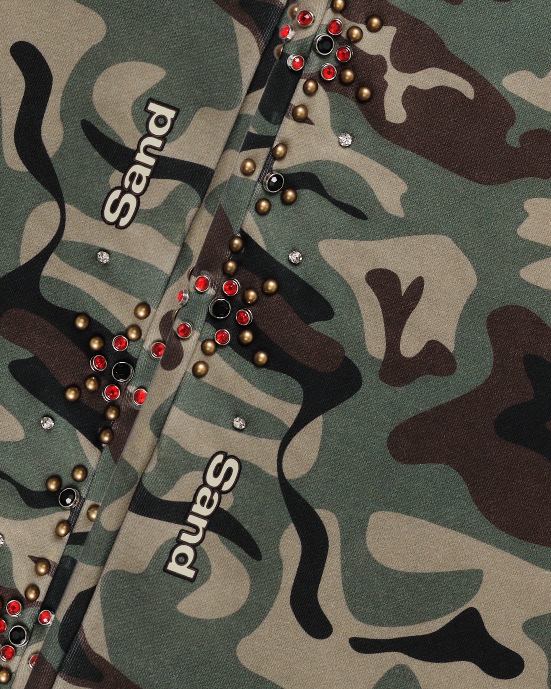Studded Camo Sweats